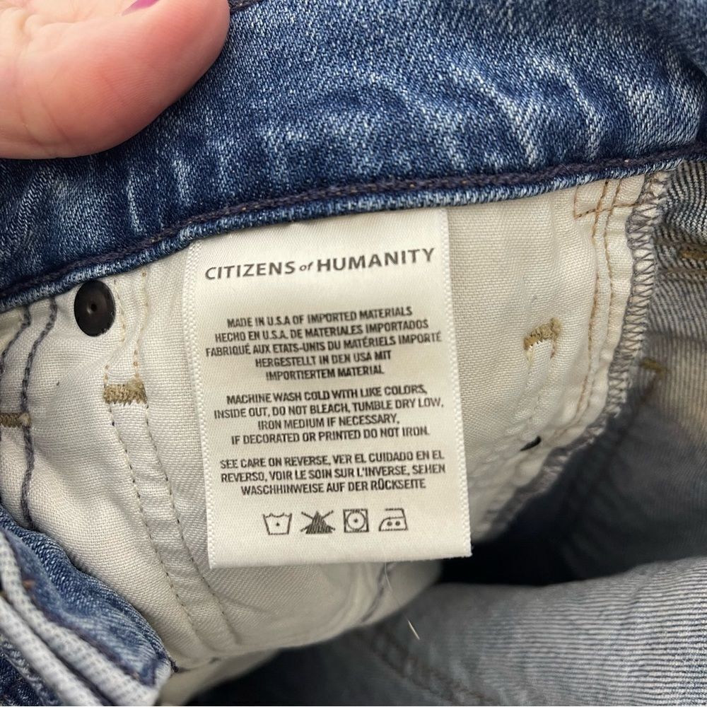 Citizens Of Humanity Olivia High Rise Slim Ankle Jeans 26 - Picture 8 of 9